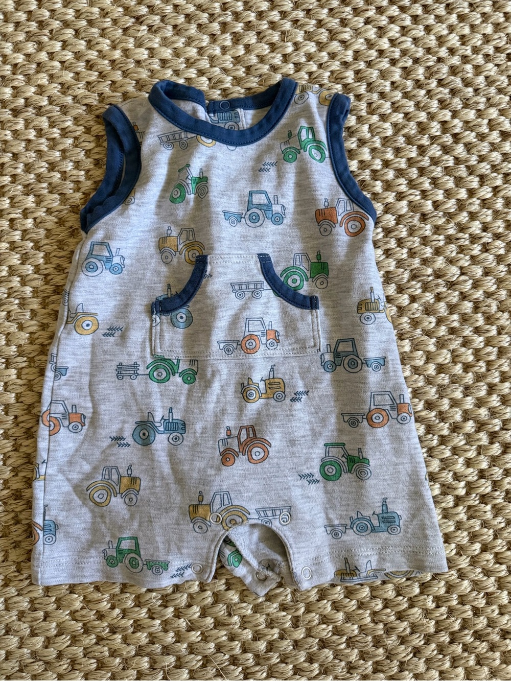 Kissy Love Baby Sleeveless Romper